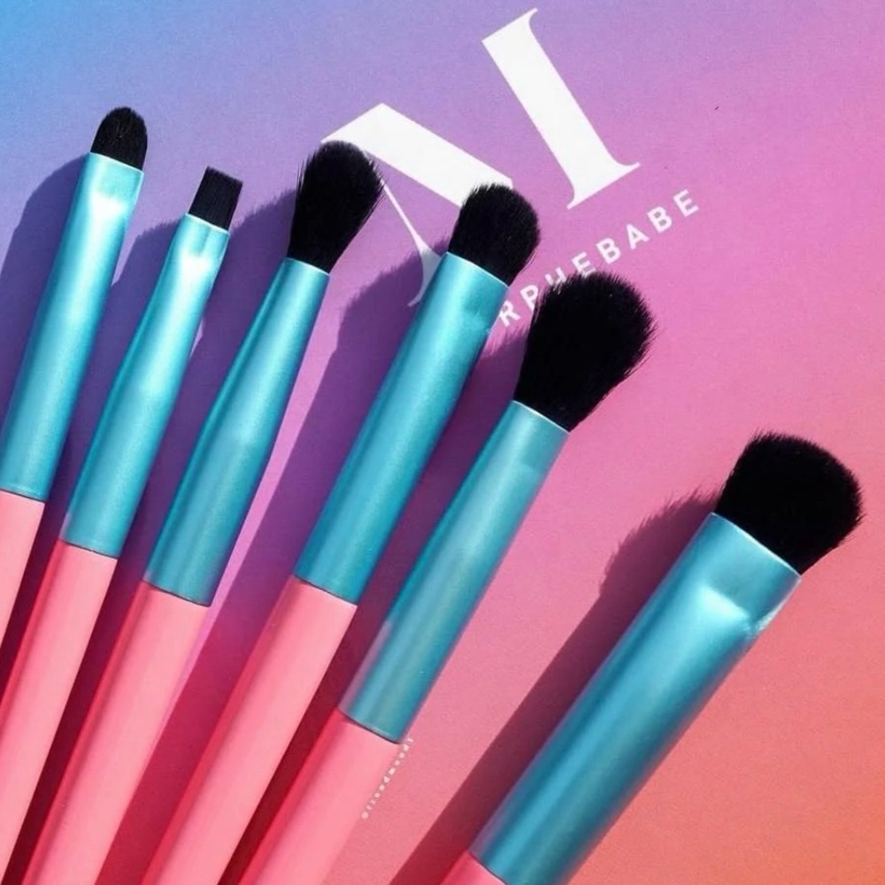 Morphe Cosmetics ~ ‘SWEET OASIS’ ~ 6 Piece Brush Set ~ Full Size ~ RARE HTF NIB